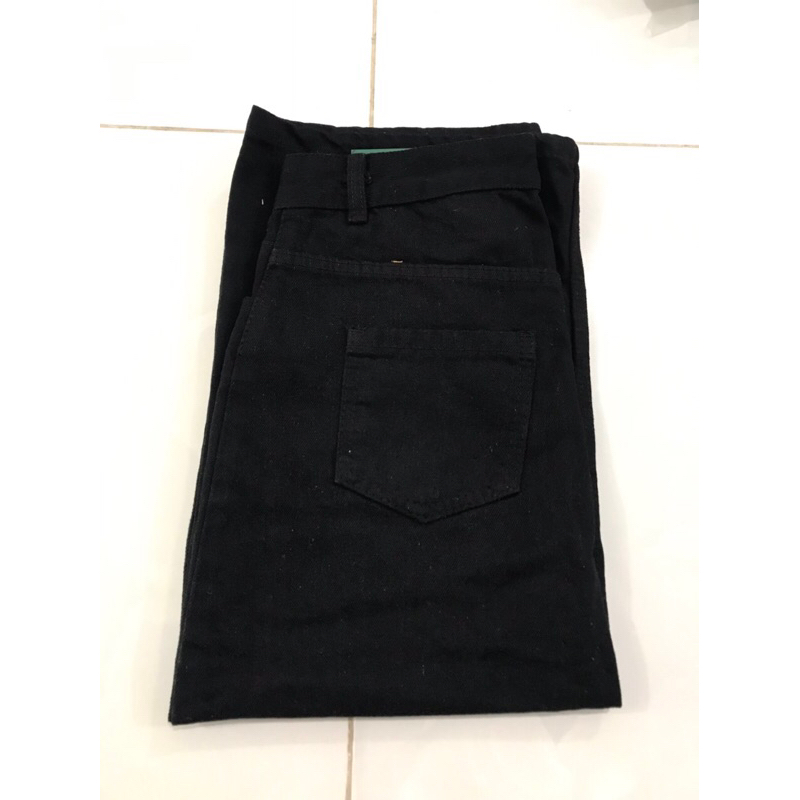 Chân váy denim xẻ trước #930