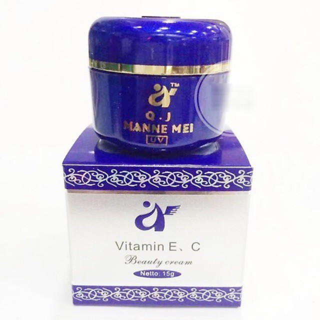 Kem dưỡng trắng da mờ thâm nám vitamin E, C
