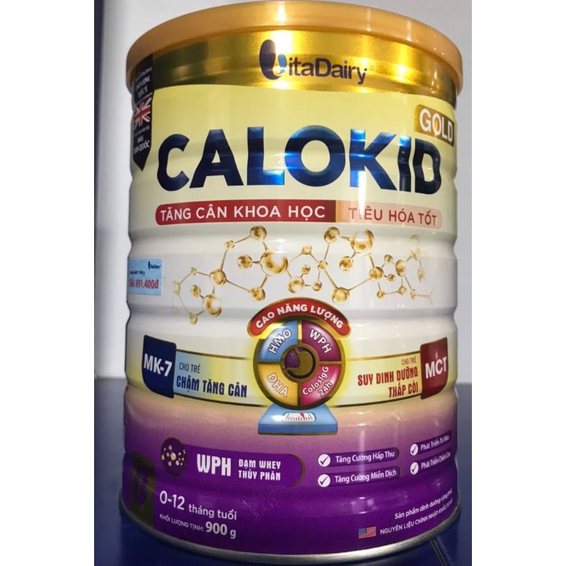 Sữa Kalokid Gold 0+, 1+ 900g