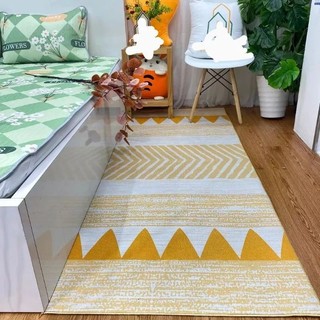 Thảm Trải Sàn, Thảm Bali Trang Trí Phòng Ngủ Phòng Khách Nhập Khẩu Cao Cấp - Kích Thước 80x2m
