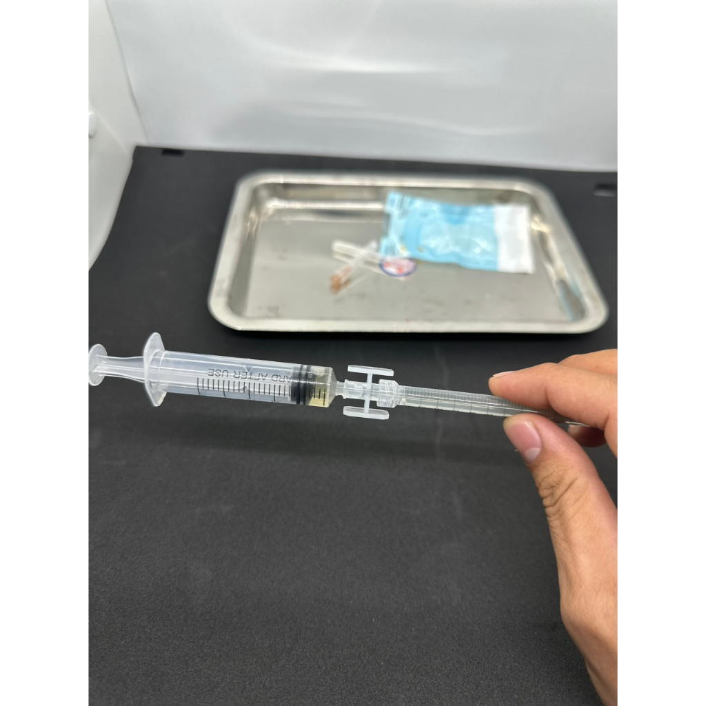 Đầu Chiết filler tiết kiệm, Mix thuốc tiêm không gây bọt