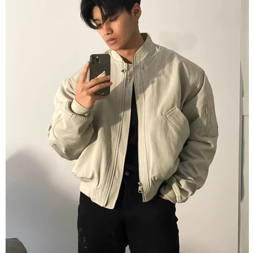 Áo khoác bomber nam cao cấp 2 lớp hàng loại 1 phong cách trẻ trung