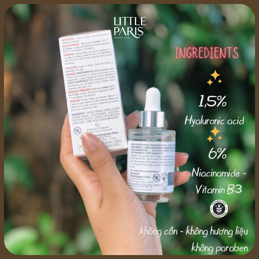 Tinh Chất Serum Avène Hyaluron Activ B3 30ml