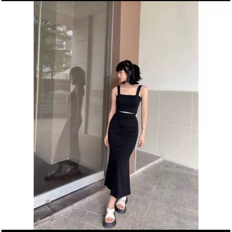 Pass chân váy đôi cá