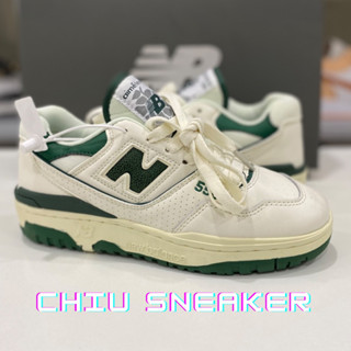 [ CHIU Sneaker ] Giày sneaker nam nữ Aime Leon Dore Nb 550 White Green cao cấp giày thể thao nam nữ Nb550 xanh lá