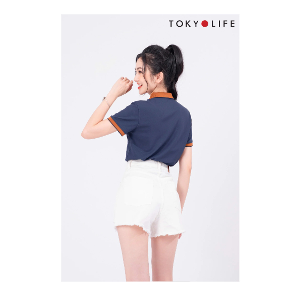 Quần shorts jean NỮ TOKYOLIFE C9SHP007M