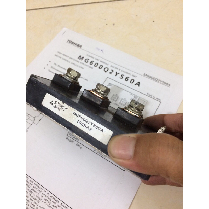IGBT Module MG600Q2YS60A  tháo máy
