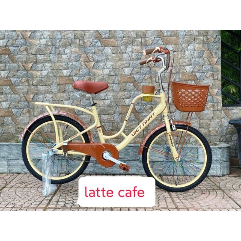 Xe đạp Việt Nhật LATTE mẫu mới 24-26 inh có chỗ để bình nước