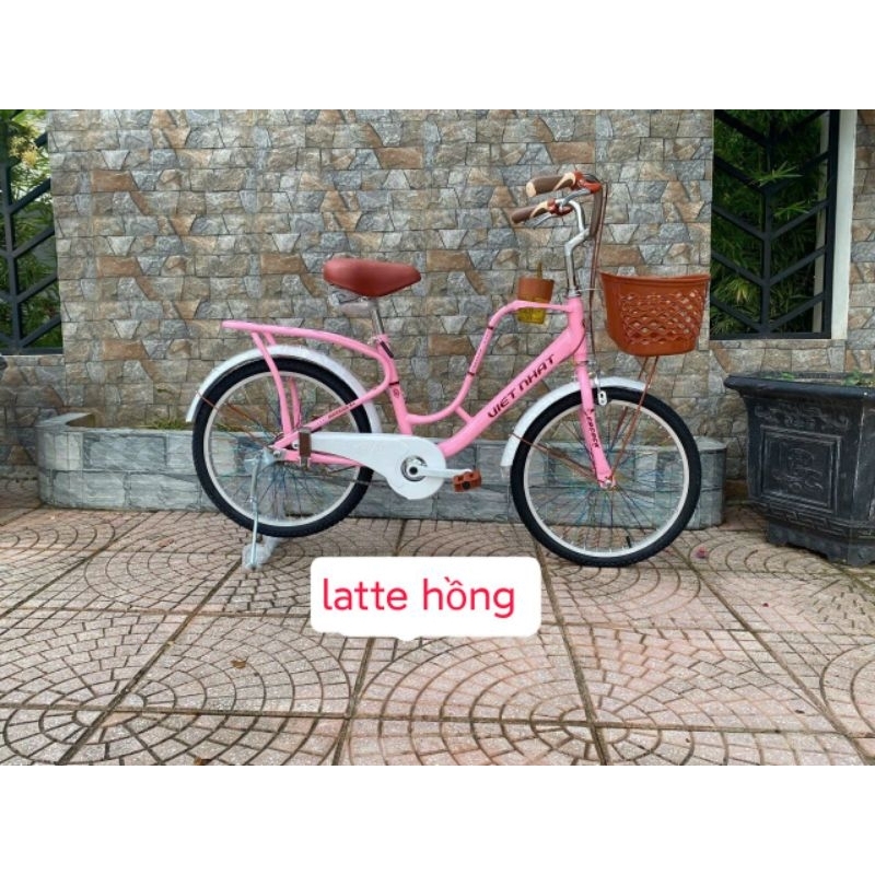 Xe đạp Việt Nhật LATTE mẫu mới 24-26 inh có chỗ để bình nước