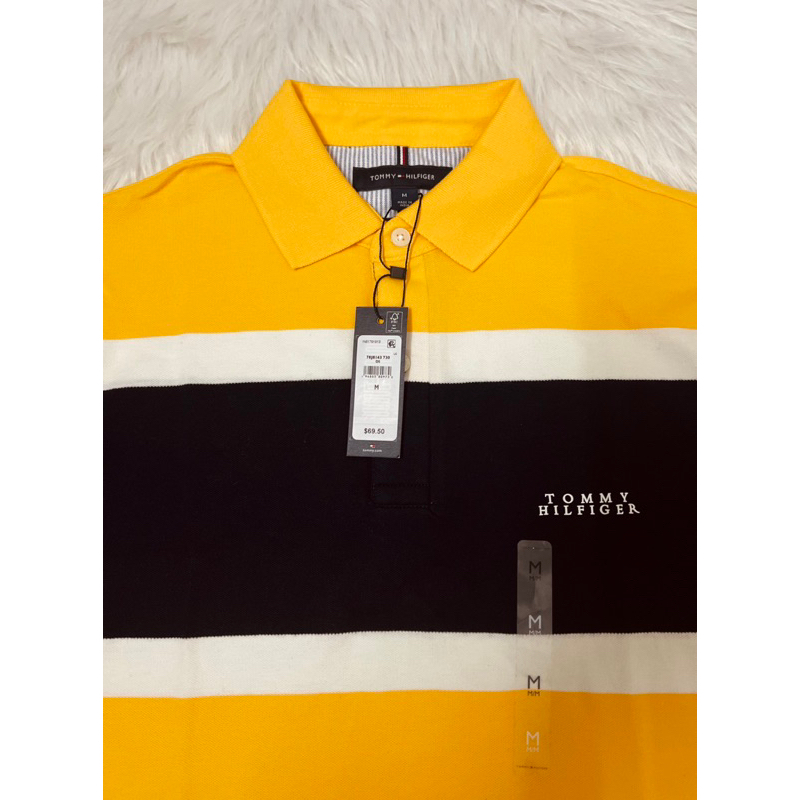 Áo thun nam có cổ polo hiệu Tommy Hilfiger chính hãng