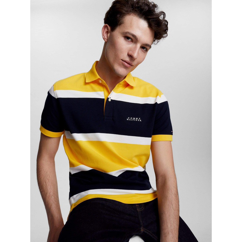 Áo thun nam có cổ polo hiệu Tommy Hilfiger chính hãng
