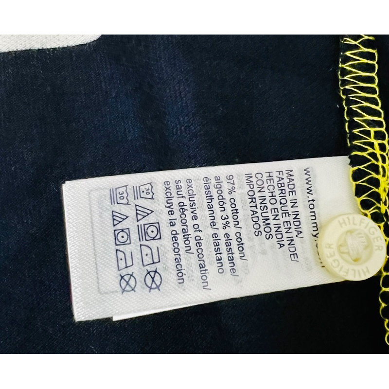 Áo thun nam có cổ polo hiệu Tommy Hilfiger chính hãng