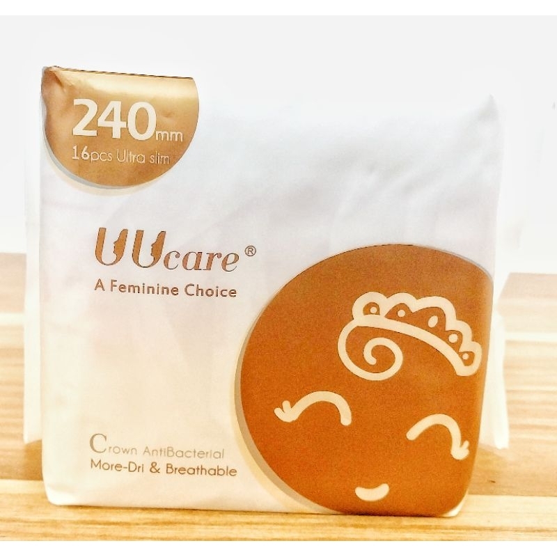 Băng vệ sinh Crown (Uucare) - Khả năng kháng khuẩn liên tục trong vòng 12 giờ
