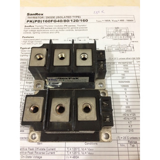 Thyristor diode PD160F-60 (160A-600V) tháo máy