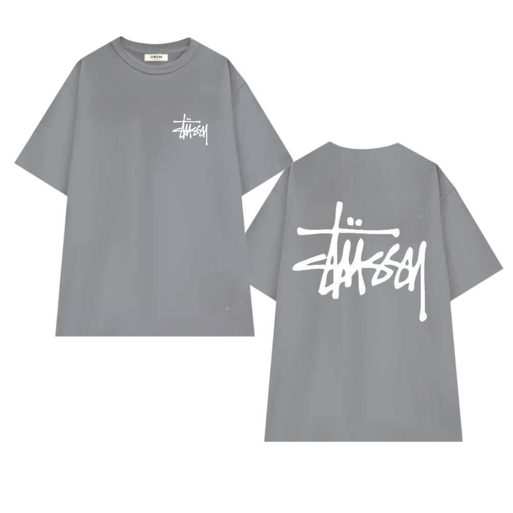 Áo Thun Stusy Nhiều Màu Form Unisex Unim Store Cotton Cao Cấp Thoáng Mát Mùa Hè - AP182
