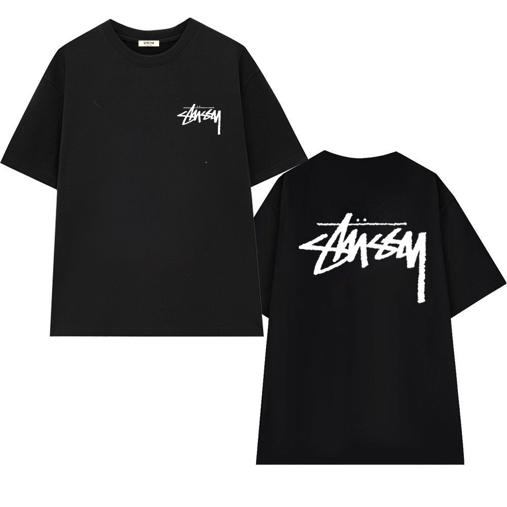 Áo Thun Stusy Nhiều Màu Form Unisex Unim Store Cotton Cao Cấp Thoáng Mát Mùa Hè - AP182