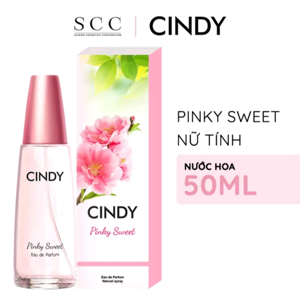NƯỚC HOA CINDY 5 MÙI HƯƠNG NGỌT NGÀO, DỊU DÀNG, LÔI CUỐN, SANG TRỌNG, QUÝ PHÁI 50ML.