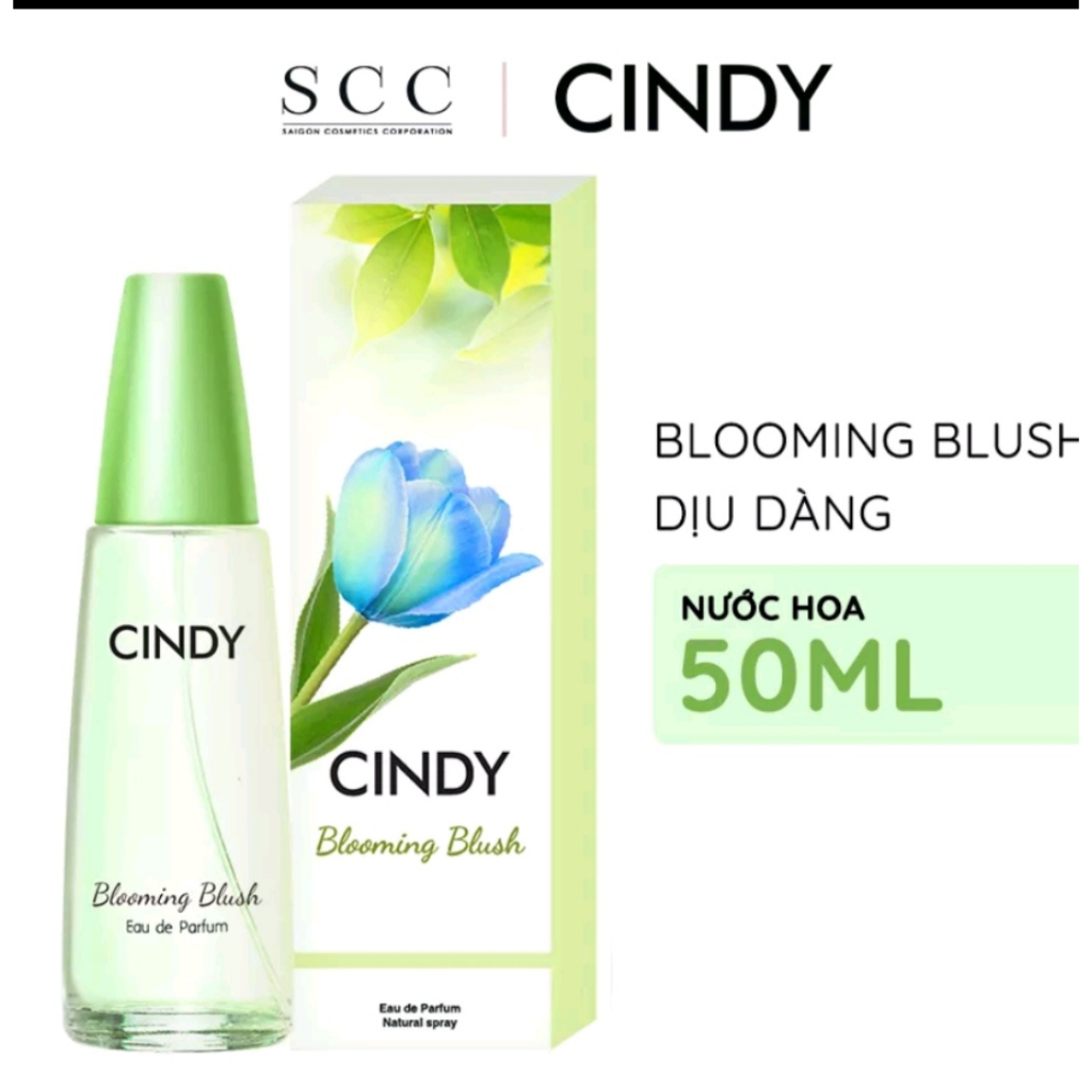 NƯỚC HOA CINDY 5 MÙI HƯƠNG NGỌT NGÀO, DỊU DÀNG, LÔI CUỐN, SANG TRỌNG, QUÝ PHÁI 50ML.