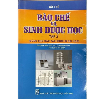Sách - bào chế và sinh dược học, tập 2