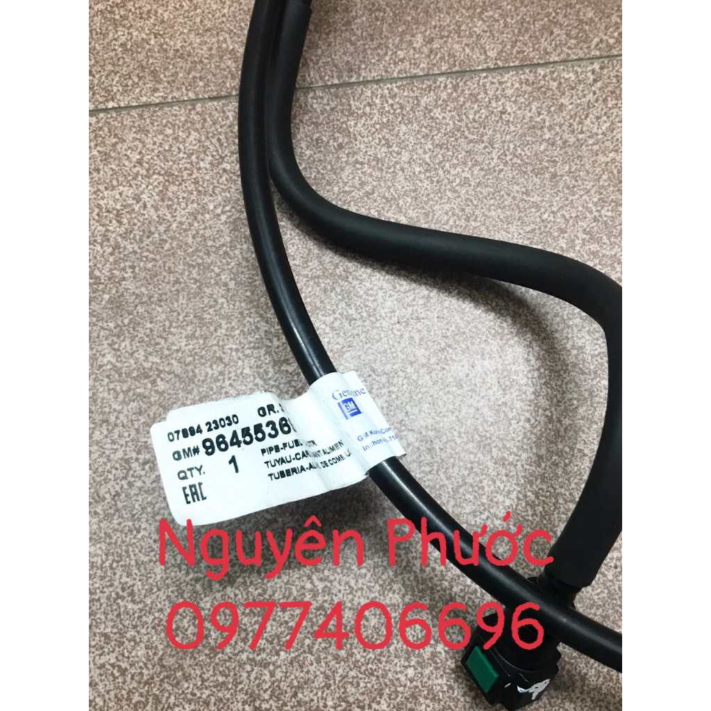 Tuy ô/ Ống cấp xăng dưới gầm lên giàn kim / béc phun SPARK 2008 - 2012  - Hàng xịn GM chính hãng