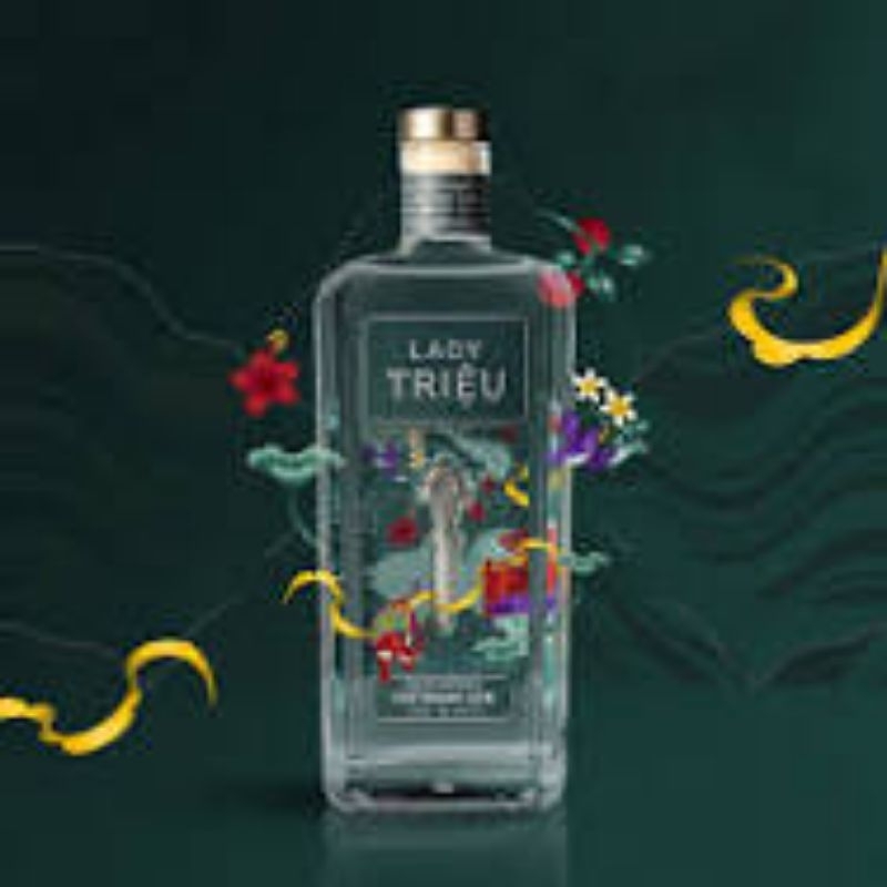 vỏ chai decor Lady triệu dung tích 700ml