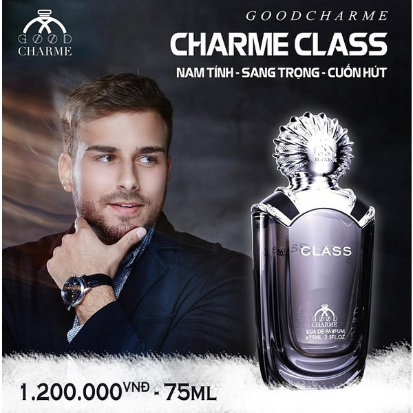 Nước hoa nam CLASS – SANG TRỌNG VÀ CUỐN HÚT