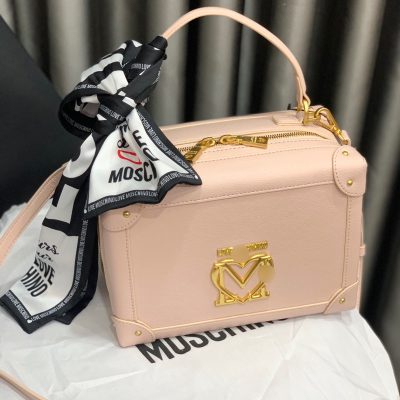 Túi moschino love dáng hộp