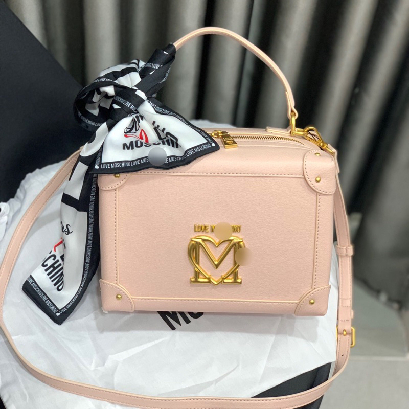 Túi moschino love dáng hộp