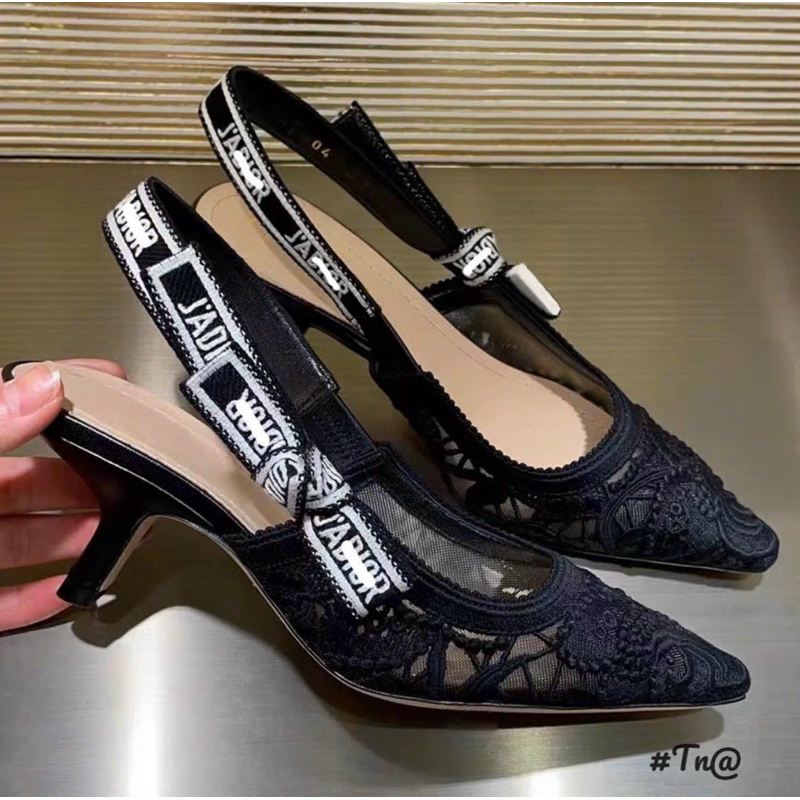 Giày D.O Ren Hoa 5cm Hàng Fullbox - CERIHOUSE