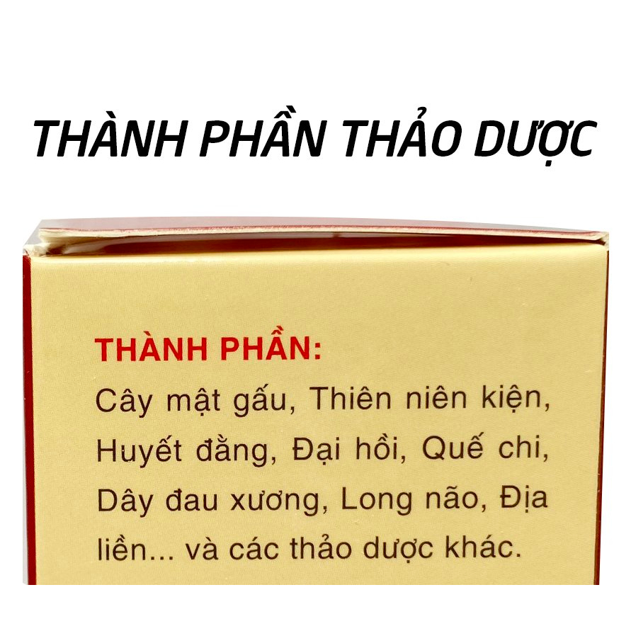Dầu thảo dược xoa bóp Triệu Phú Quý giảm đau thần kinh đau xương khớp vai gáy phong tê thấp - Chai 100ml