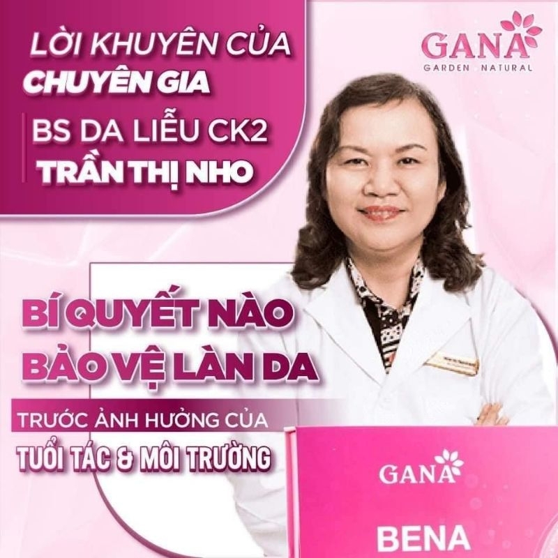 Bena collagen chính hãng giúp da trắng sáng căng bóng mịn màng