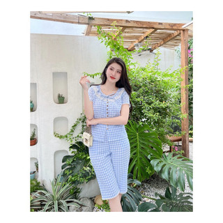 BỘ TAY CỘC QUẦN LỬNG THÔ KẺ PHỐI REN SIÊU MỀM SIÊU XINH