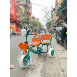 XE XÍCH LÔ, XE ĐẠP ĐÔI CHO BÉ ( ảnh thật)