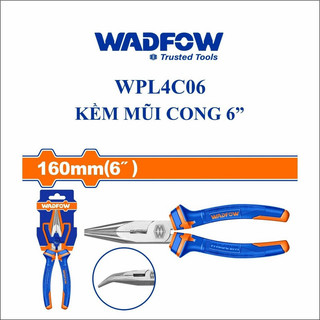 Kìm nhọn mũi cong 6 inch wadfow wpl4c06