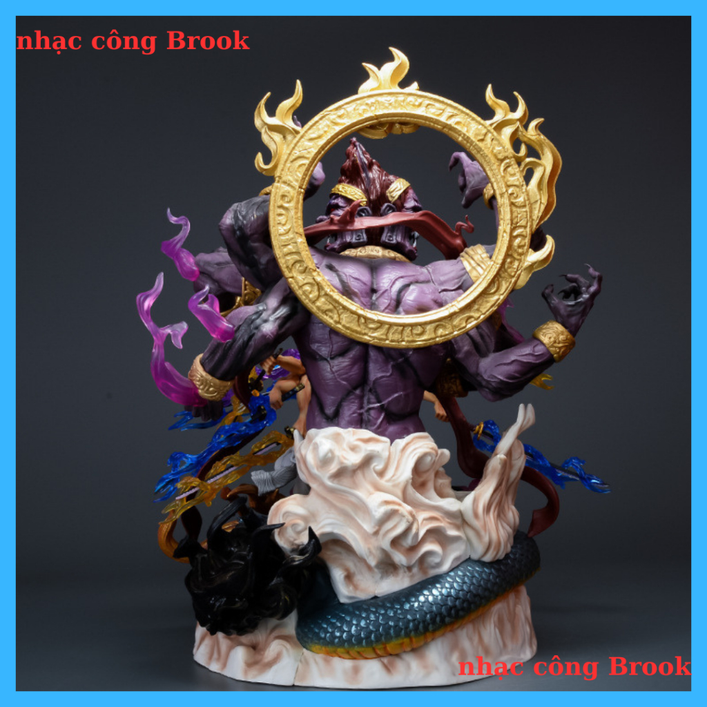 Mô hình Zoro Ashura  3 đầu 6 tay cưỡi Kaido One Piece figure anime manga decor trang trí bàn học