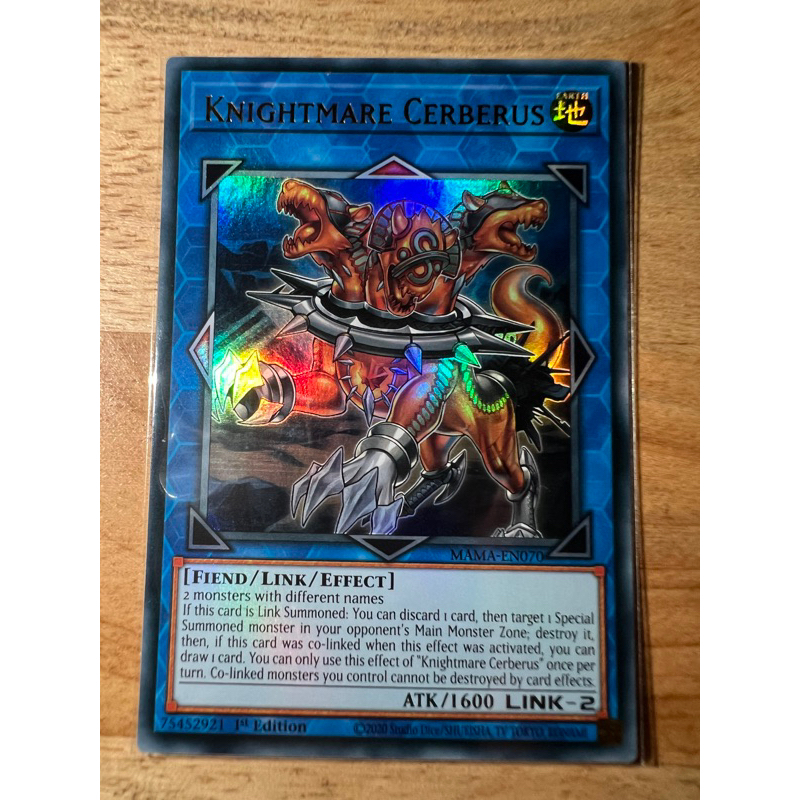 Thẻ bài Knightmare Cerberus