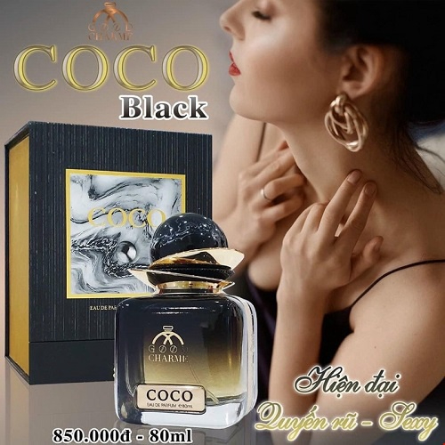 Nước hoa nữ Coco Black - HIỆN ĐẠI, QUYẾN RŨ, SEXY