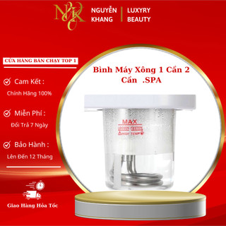 Cốc đựng nước máy xông hơi 2 cần, máy xông 1 cần mã kl838 - kl839