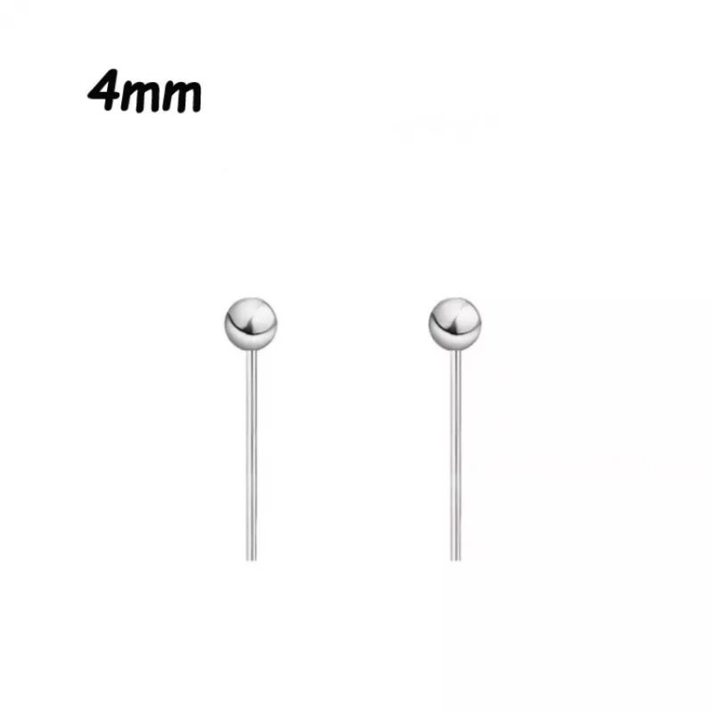 Khuyên Tai Bi Tròn - Khuyên thép y tế - Khuyên tai đơn giản - Khuyên xỏ tai