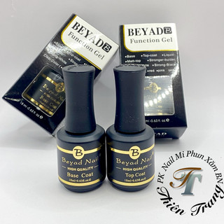 Base Top BEYAD SHELLAC chai 15ml siêu bền bóng
