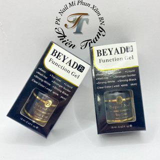 Base Top BEYAD SHELLAC chai 15ml siêu bền bóng