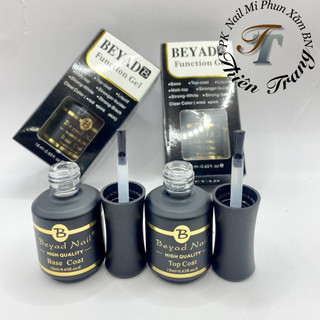 Base Top BEYAD SHELLAC chai 15ml siêu bền bóng