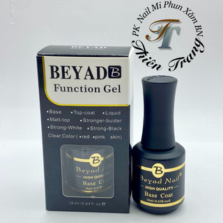 Base Top BEYAD SHELLAC chai 15ml siêu bền bóng