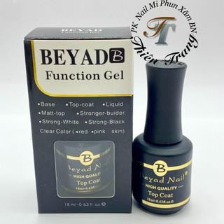 Base Top BEYAD SHELLAC chai 15ml siêu bền bóng