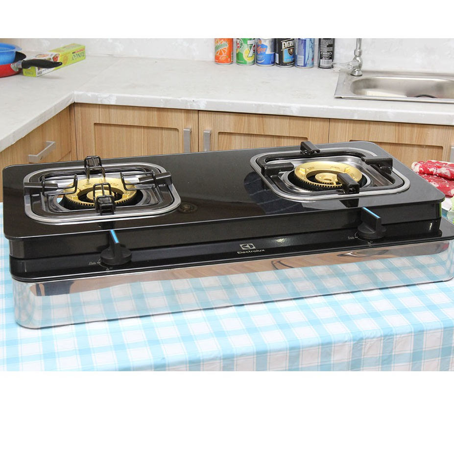 Bếp gas đôi Electrolux ETG729GKTR Hàng trưng bày 99% +Tặng dây gas,ngắt gas tự động BH 12 THÁNG