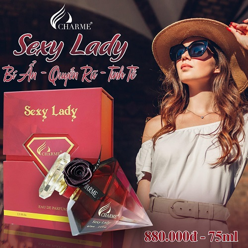 Nước hoa nữ Sexy Lady - BÍ ẨN ĐẦY QUYẾN RŨ  - MẪU MỚI NHẤT.