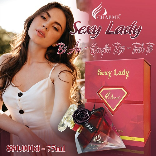 Nước hoa nữ Sexy Lady - BÍ ẨN ĐẦY QUYẾN RŨ  - MẪU MỚI NHẤT.