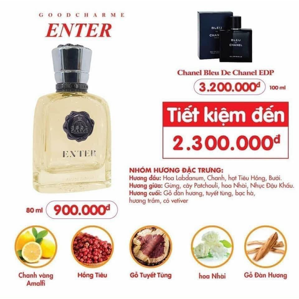 Nước Hoa Nam Enter - Gợi Cảm, Sang Trọng và Lịch Lãm