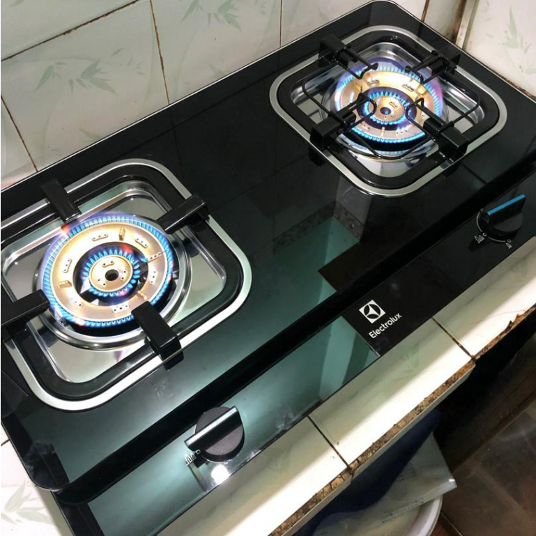 Bếp gas đôi Electrolux ETG729GKTR Hàng trưng bày 99% +Tặng dây gas,ngắt gas tự động BH 12 THÁNG