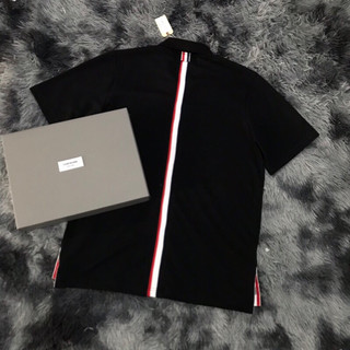 Áo thun polo Thom brown viền  lưng